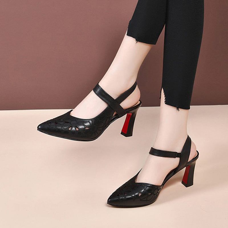 👠Sandales profondes à bout pointu pour femmes