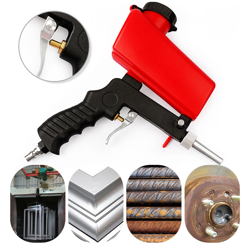 ⏳Begrenzte Zeit 50% Rabatt💥Pistolet de sablage pneumatique portable à main🔥🔥🔥