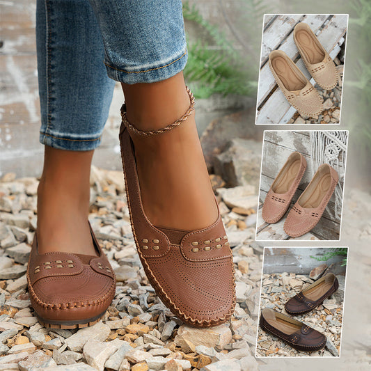 Chaussures plates confortables et respirantes pour femmes