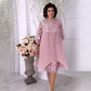 ⏳Réduction limitée de 50%🎁Robe en tulle doux et en dentelle superposée