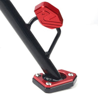 Béquille latérale à pied pour moto Plaque Kickstand