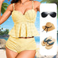 💖VENTE CHAUDE 49% DE RÉDUCTION💖 Maillots de bain femme Tankini Push-Up avec Boyshort