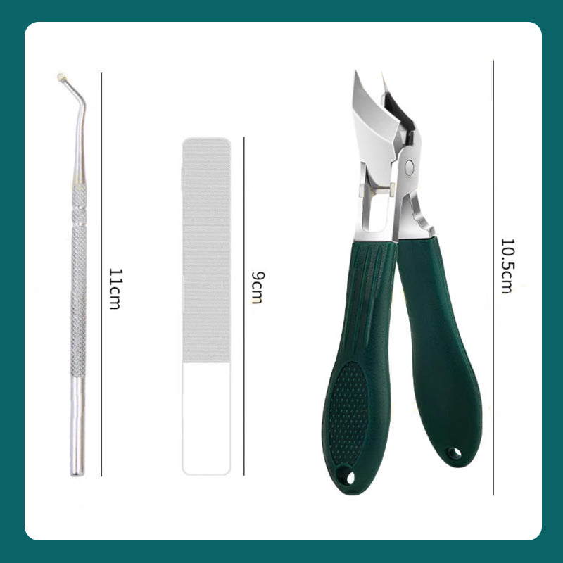 Coupe - ongles biseauté anti - éclaboussures Set de 3