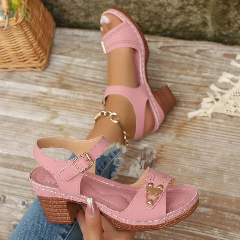🔥offre limitée dans le temps👠Sandales à talons hauts pour femmes