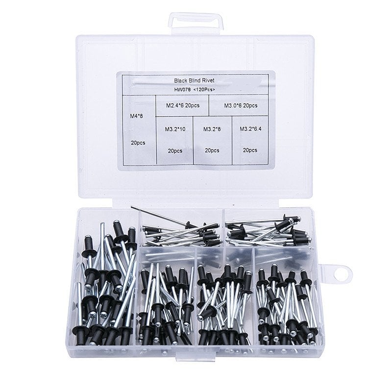 💥 Vente chaude 49% de réduction 💥  Kit d'adaptateur professionnel pour pistolet à rivets avec 4 boulons de buse assortis différemment