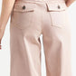 🔥VENTE CHAUDE 2025🔥Pantalon large court en sergé extensible