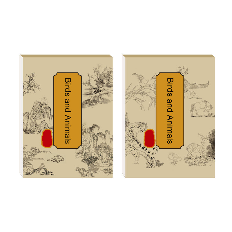 🖼️🎁Album de copie de peinture chinoise et de dessin blanc