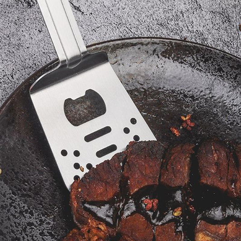 👨‍🍳👍3-in-1 Ustensiles de barbecue de camping, fourchette, pelle, clip