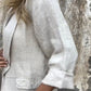 ⏳Réduction limitée de 50%🎁Blazer à ouverture frontale en coton et lin pour femmes