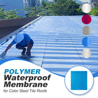Membrane d'étanchéité polymère pour les toits en tuiles d'acier de couleur