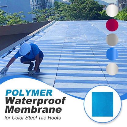Membrane d'étanchéité polymère pour les toits en tuiles d'acier de couleur