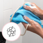 Serviette Exfoliante pour le Dos avec Poignées