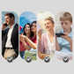 Étui magnétique anti-chute pour téléphone portable à chargement sans fil