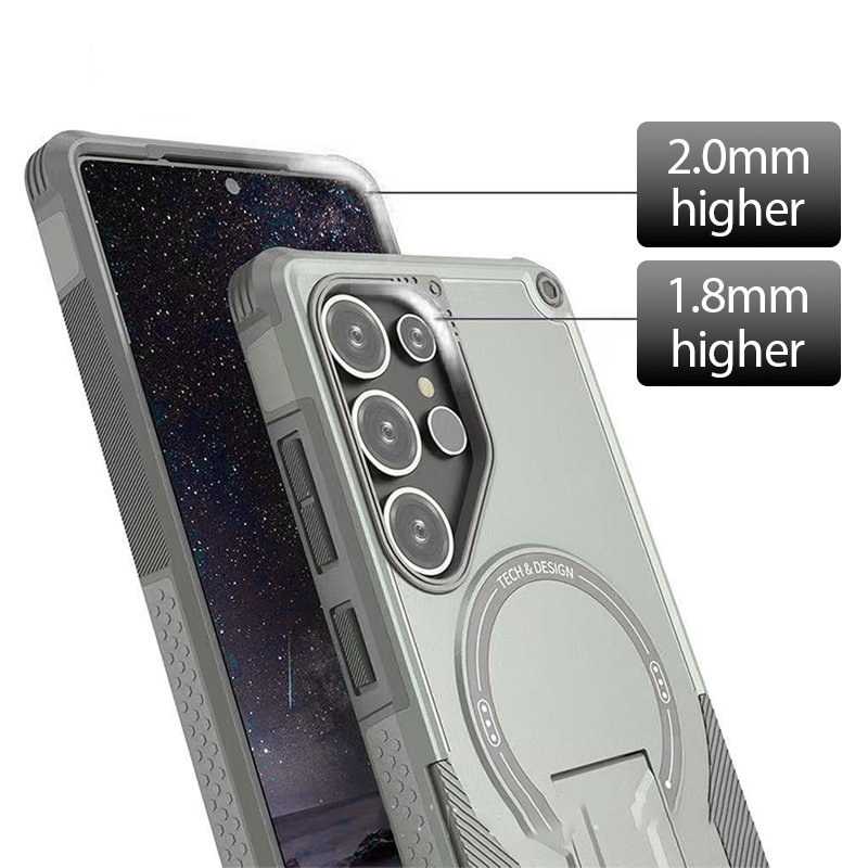 Étui magnétique anti-chute pour téléphone portable à chargement sans fil