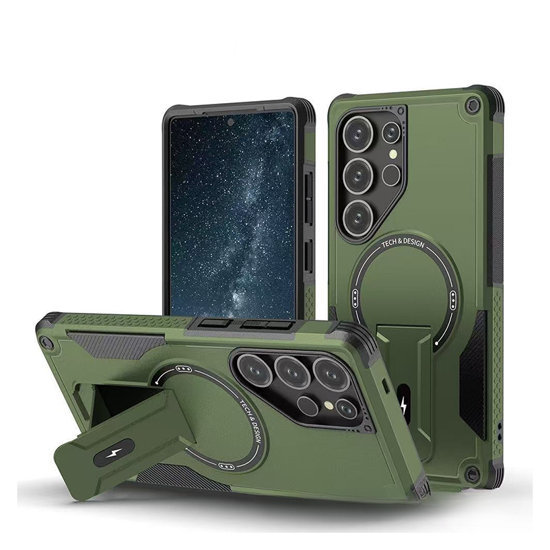 Étui magnétique anti-chute pour téléphone portable à chargement sans fil