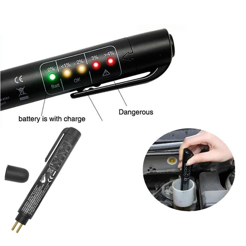 Stylo testeur d'humidité de haute précision pour liquide de frein