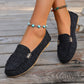 🌷50% de réduction🍃Mocassins patchwork à imprimé léopard pour femmes