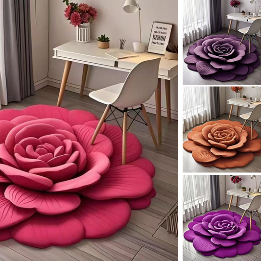 Tapis de sol Floral Plush & Diatomaceous Earth