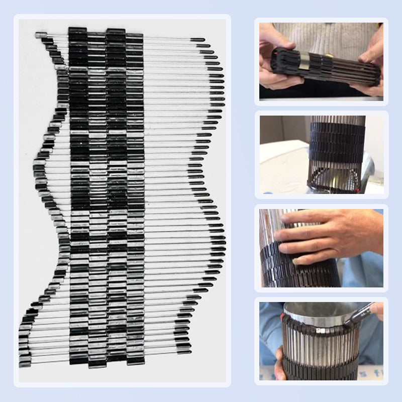 util multifonctionnel de profilage de conduites à surfaces multiples