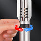Sabre laser à vent plus léger avec serrure de sécurité