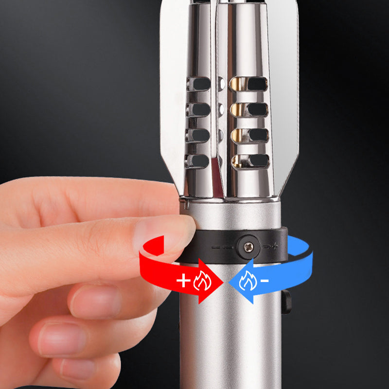 Sabre laser à vent plus léger avec serrure de sécurité
