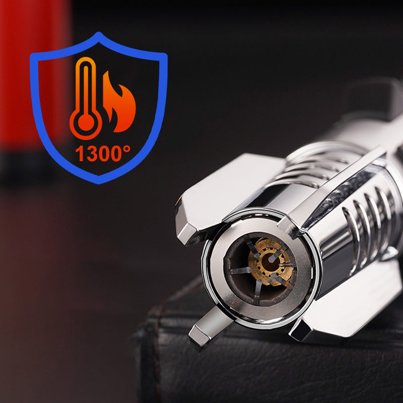 Sabre laser à vent plus léger avec serrure de sécurité