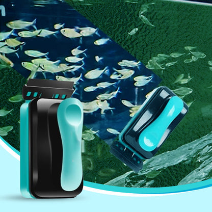 💯🪒Temps limité moitié prix - Brosse magnétique de nettoyage du verre pour l'aquarium