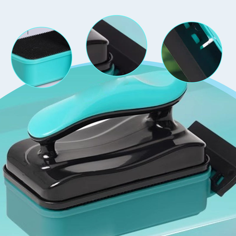 💯🪒Temps limité moitié prix - Brosse magnétique de nettoyage du verre pour l'aquarium
