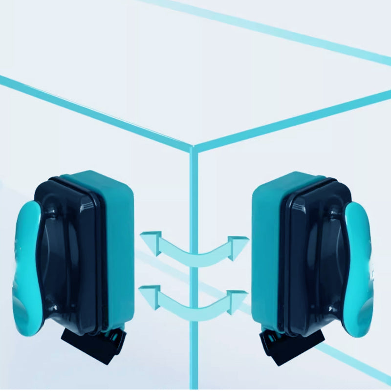 💯🪒Temps limité moitié prix - Brosse magnétique de nettoyage du verre pour l'aquarium