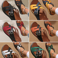 👠🌟 Sabots de Sandales à Boucle de Ceinture de Mode Féminine, Semelle Épaisse : La Dernière Tendance en Chaussures ! 🛍️👡
