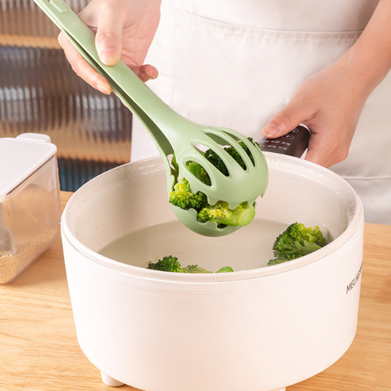Batteur à oeufs et pince à aliments multifonctionnel pour la cuisine