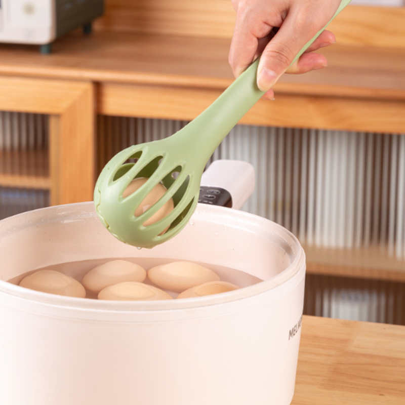 Batteur à oeufs et pince à aliments multifonctionnel pour la cuisine