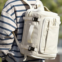 Sac à dos pour bagages de grande capacité en forme de boîte