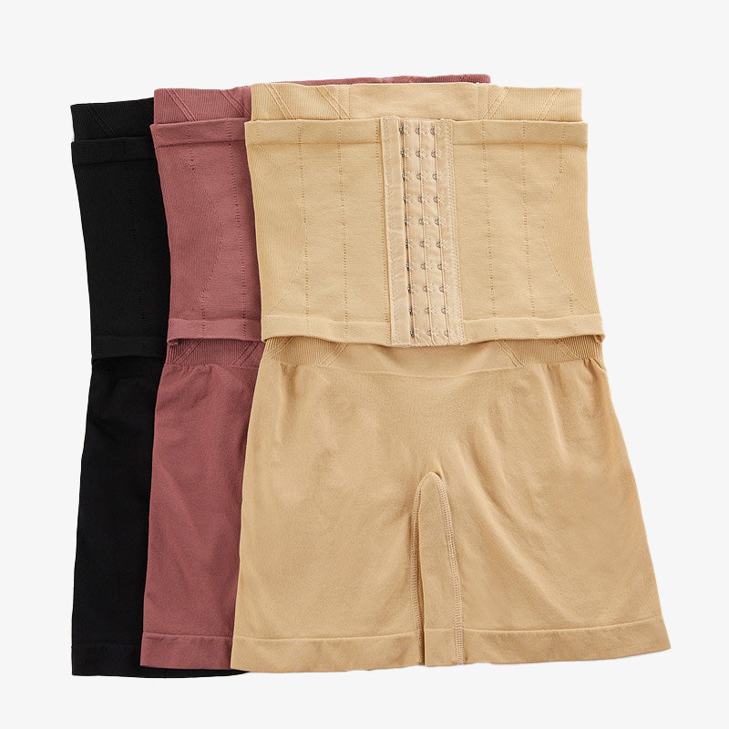 Sous-vêtements gainants post-partum à taille haute de contrôle du ventre pour femmes