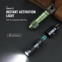 Lampe de poche porte-clés EDC 50 Lumens