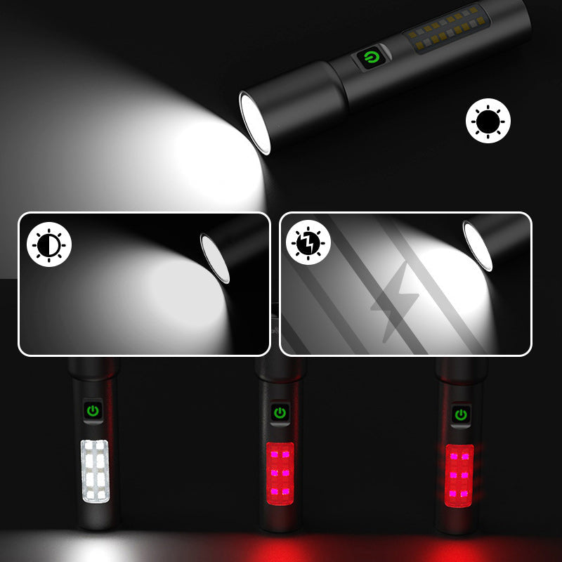 Lampe de poche zoomable ultra-brillante