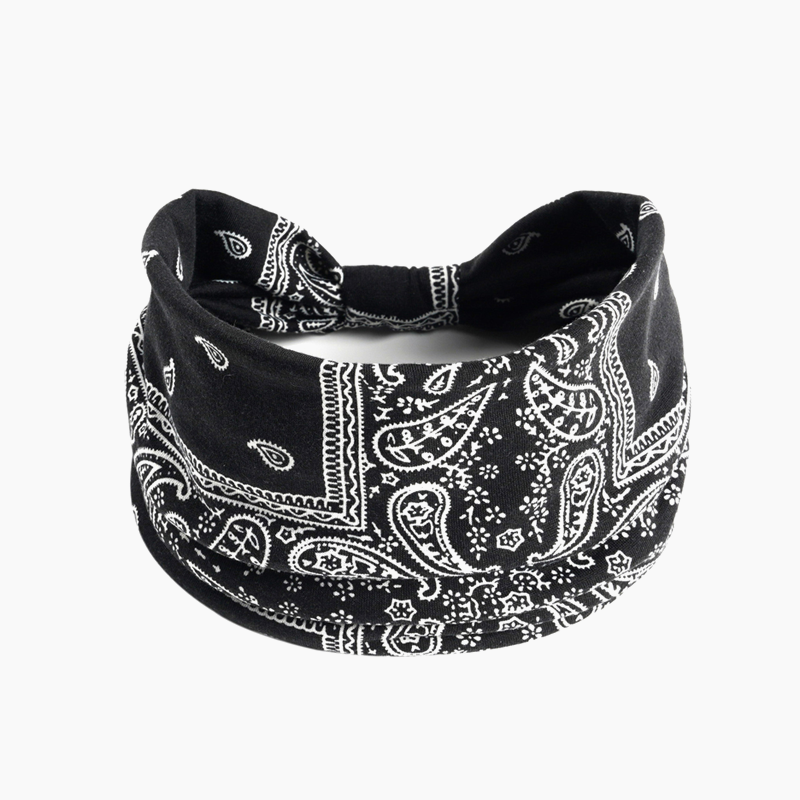 🥰Bandeau large à motif cachemire bohème