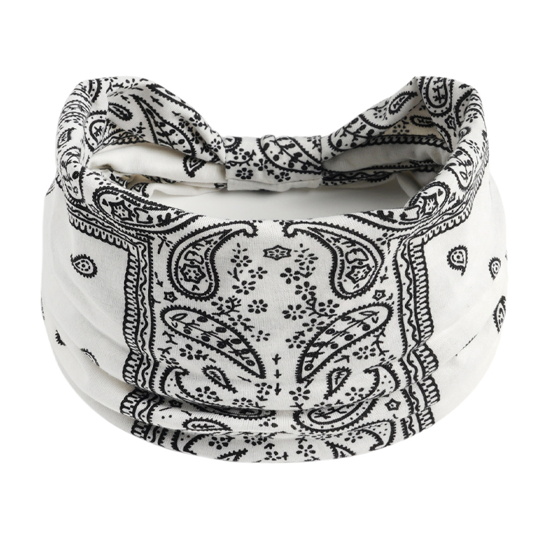🥰Bandeau large à motif cachemire bohème