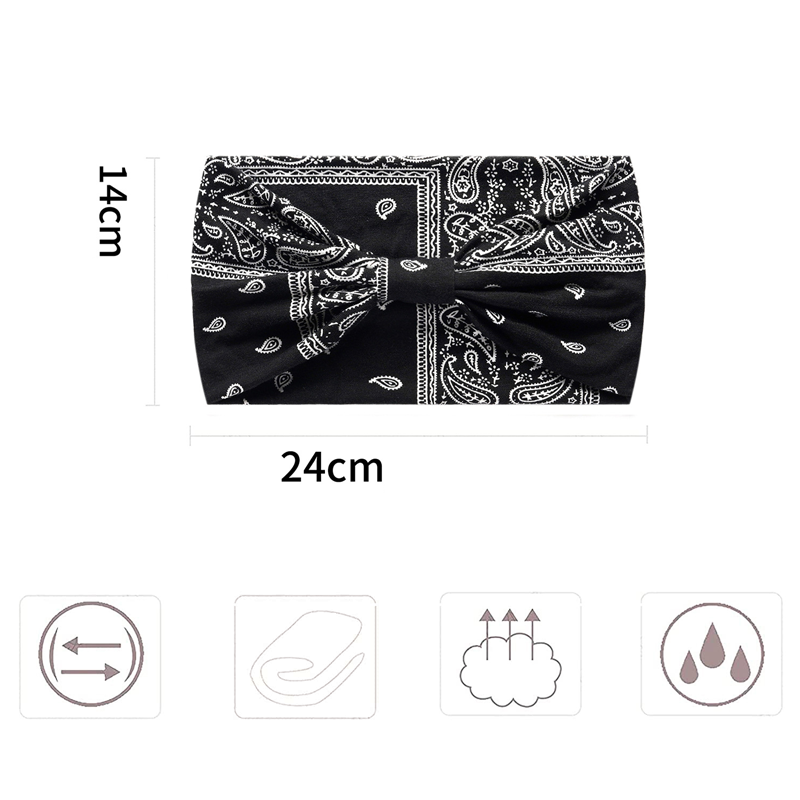 🥰Bandeau large à motif cachemire bohème