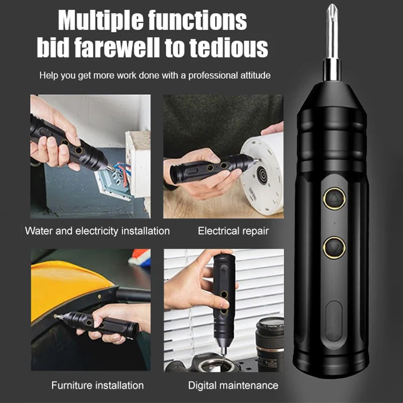 🔥Ensemble de tournevis électriques rechargeables portables