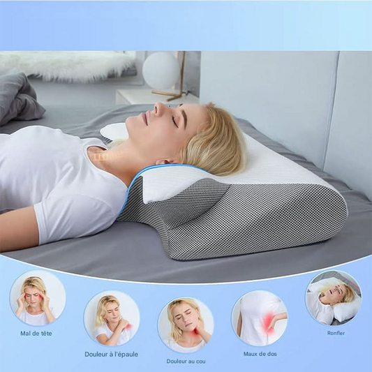 Oreiller ergonomique pour un sommeil profond