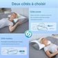 Oreiller ergonomique pour un sommeil profond