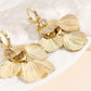 🍀Boucles d'oreilles à feuilles superposées pour femmes✨