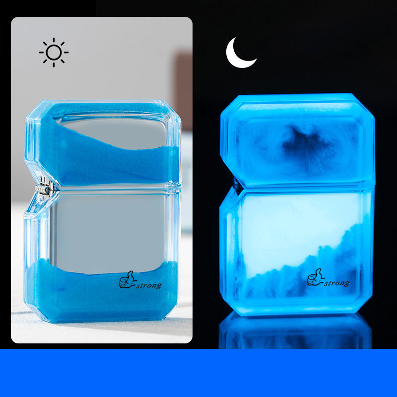 🔥2025 HOT SALE🔥Veilleuse créative à sable coulant - Unique & Atmosphérique✨