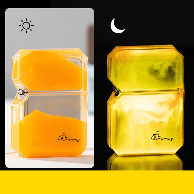 🔥2025 HOT SALE🔥Veilleuse créative à sable coulant - Unique & Atmosphérique✨