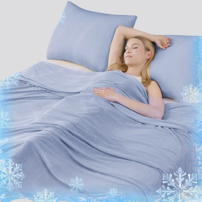 🧊Couverture d'été Ultimate Cooling Blanket🔥Tout juste sorti des presses ！！🔥