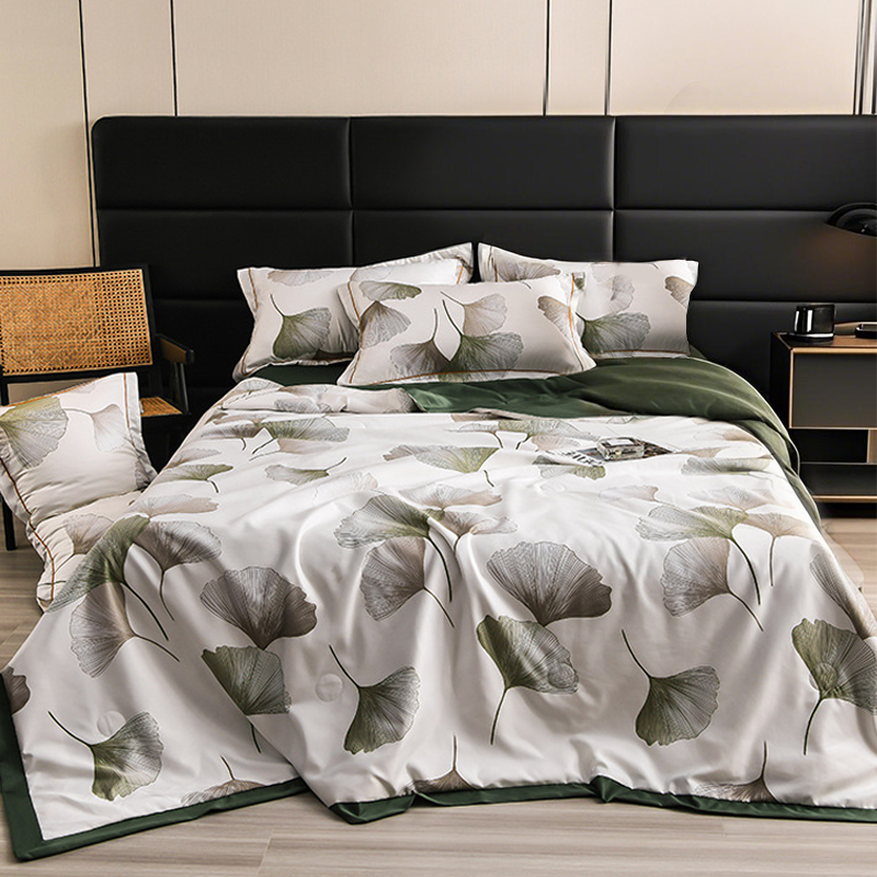 🔥Offre estivale limitée 60% de réduction 🌸 Parure de Lit 4 Pièces Florale Fraîche et Respirante