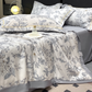 🔥Offre estivale limitée 60% de réduction 🌸 Parure de Lit 4 Pièces Florale Fraîche et Respirante