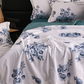 🔥Offre estivale limitée 60% de réduction 🌸 Parure de Lit 4 Pièces Florale Fraîche et Respirante