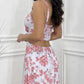 💖VENTE DU DERNIER JOUR 50% DE RÉDUCTION💖Robe féminine à imprimé floral et ourlet plissé